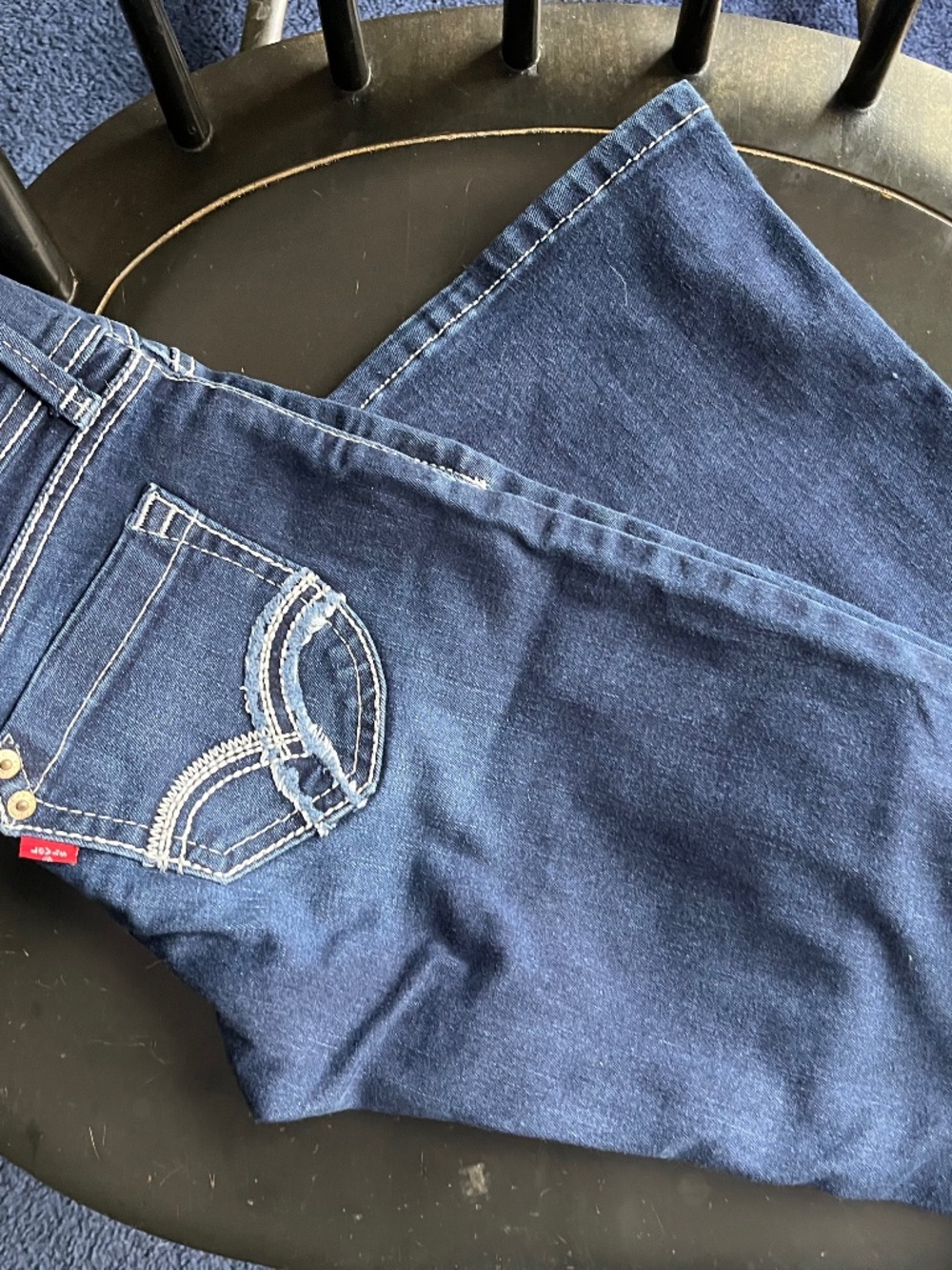 Womens levis jeans Too Superlow skinny bootcut!! Size 3M!